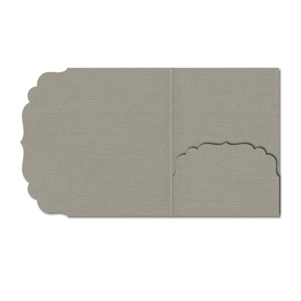 Invitation Pocket Card Template | Ideal for 5x7" Invitations - Cricut Wedding Invitation Pocket SVG