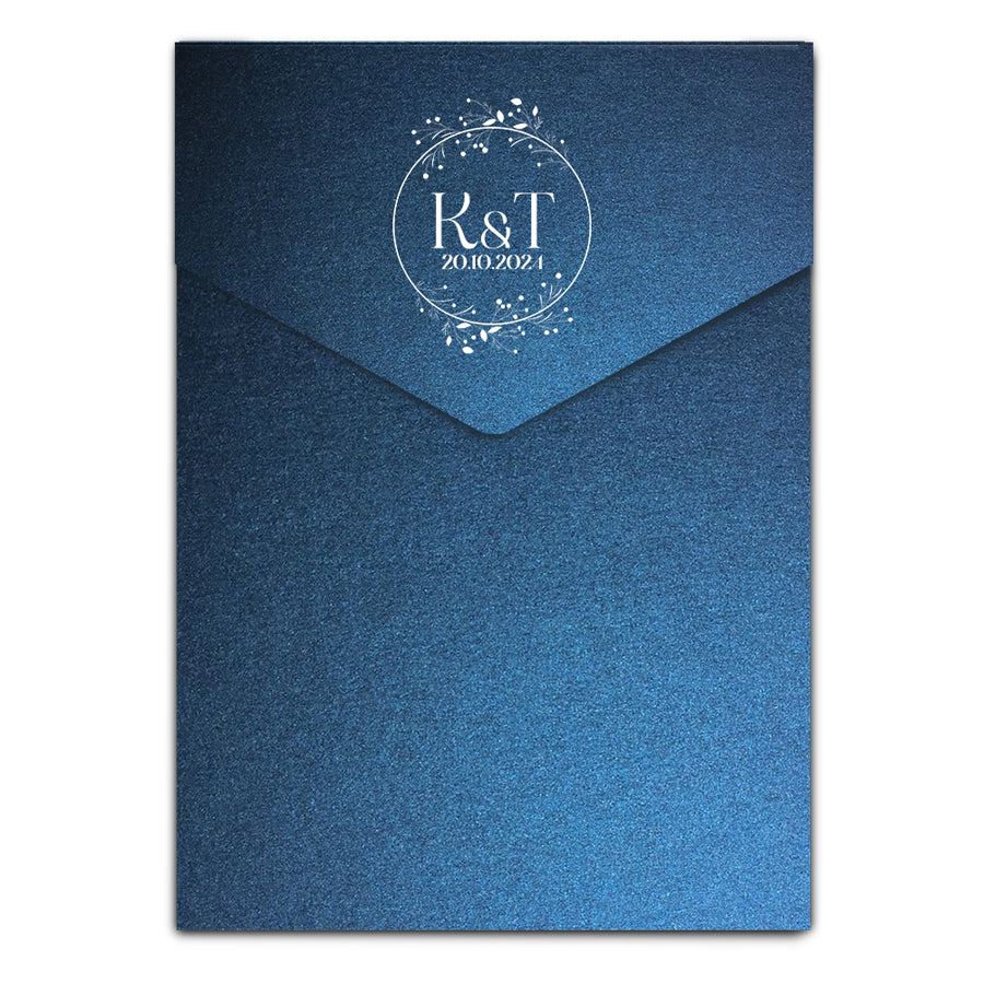 Envelope Printing | White Ink Print | Thick Shimmer Cardstock (A1 - 3.625 x 5.125 in)
