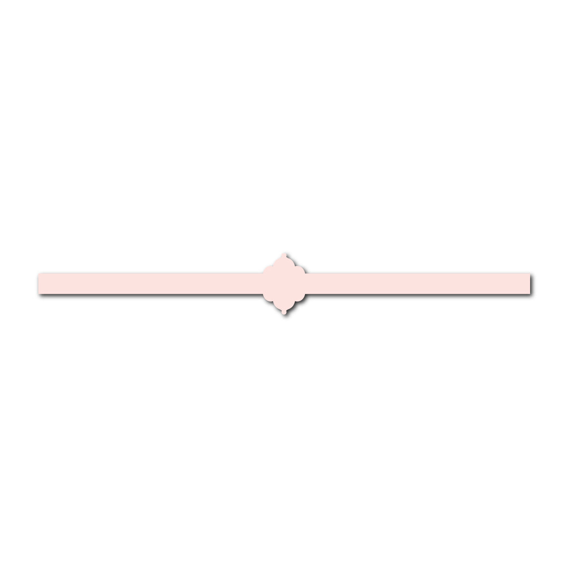 Portrait Wedding Invitation Belly Band SVG Template | Skinny - Shape 16
