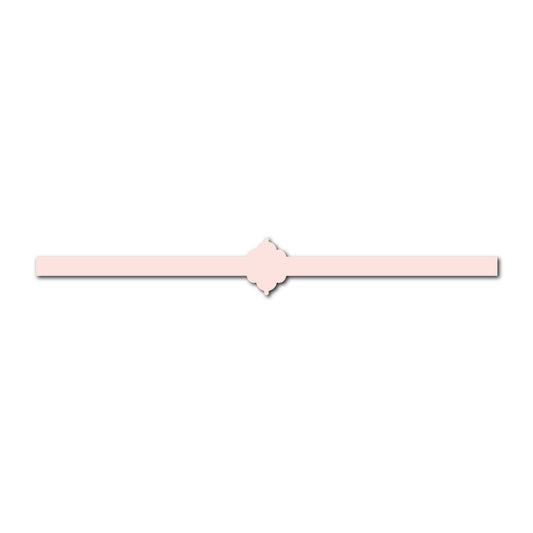 Portrait Wedding Invitation Belly Band SVG Template | Skinny - Shape 16
