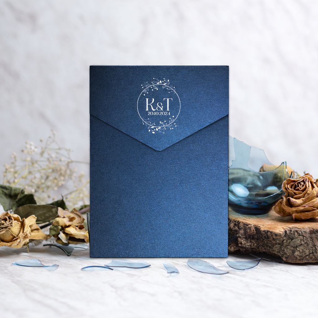 Envelope Printing | White Ink Print | Thick Shimmer Cardstock (A1 - 3.625 x 5.125 in)