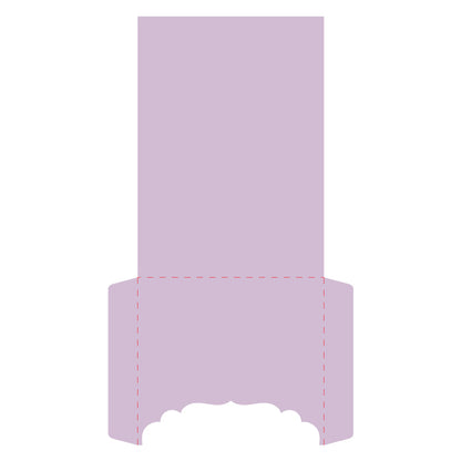 Invitation Sleeve Template for 5x7" Invitation Suite - Free 5x7 Invitation Sleeve SVG for Silhouette Cameo