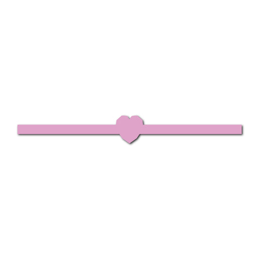 Portrait Wedding Invitation Belly Band SVG Template | Skinny - Shape 17