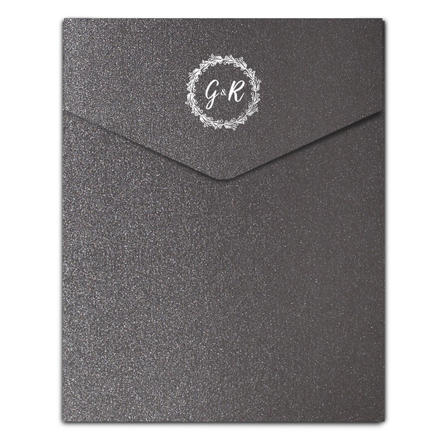 Envelope Printing | White Ink Print | Thick Shimmer Cardstock (A3 - 5.25 x 7.125 in)