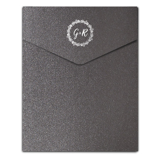Envelope Printing | White Ink Print | Thick Shimmer Cardstock (A3 - 5.25 x 7.125 in)