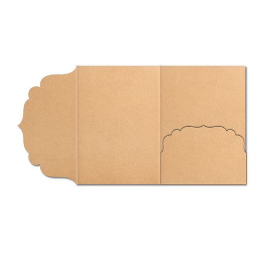 Invitation Pocket Card Template | Ideal for 5x7" Invitations - Pocket Invitation Template for Cricut Design Space