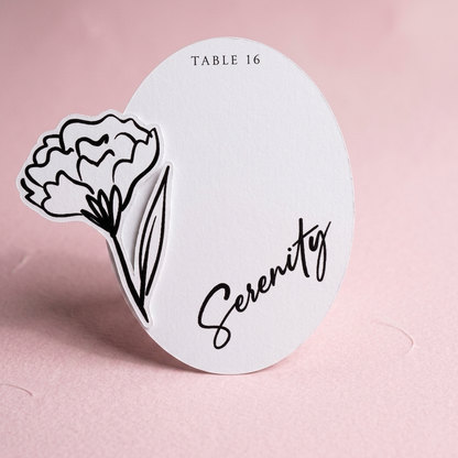 Personalized Wedding Place Cards | Semi-Custom Print | Signature Design 68