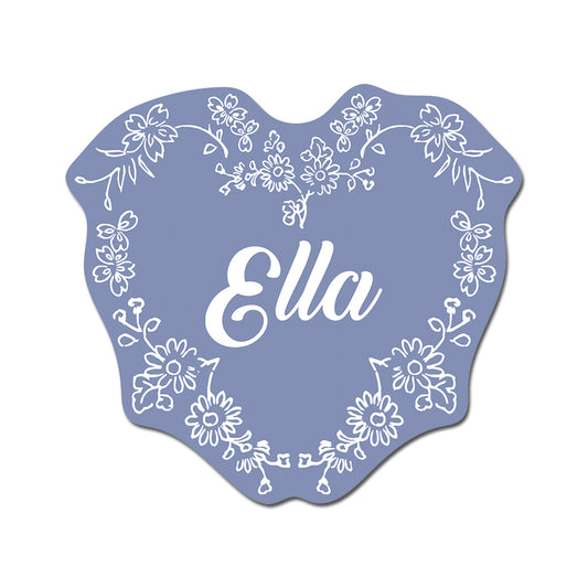 Personalized Wedding Place Cards | Semi-Custom White Ink Print | Signature Design 119