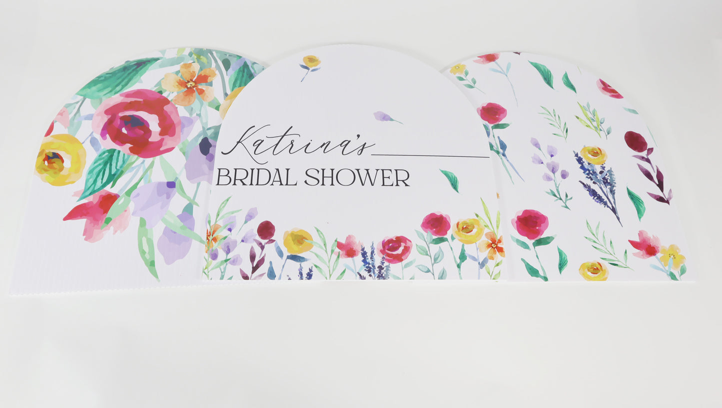 Custom Cut To Shape Coroplast Signs