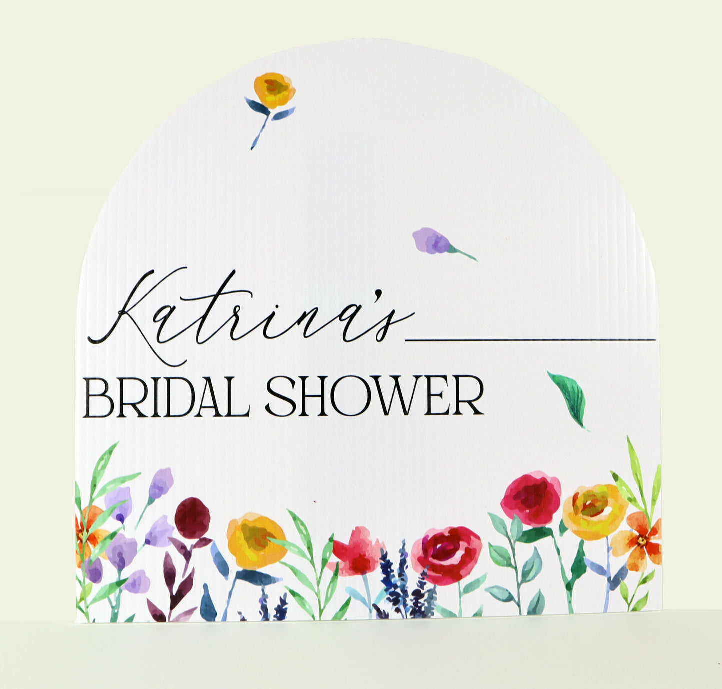 Custom Cut To Shape Coroplast Signs