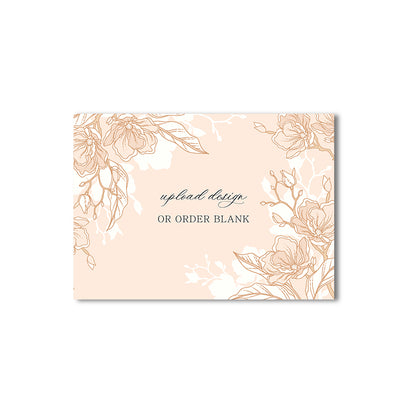 Custom Wedding Prints on Rectangle Cardstock