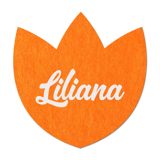 Personalized Wedding Place Cards | Fully Custom White Ink Print | Signature Shape 1