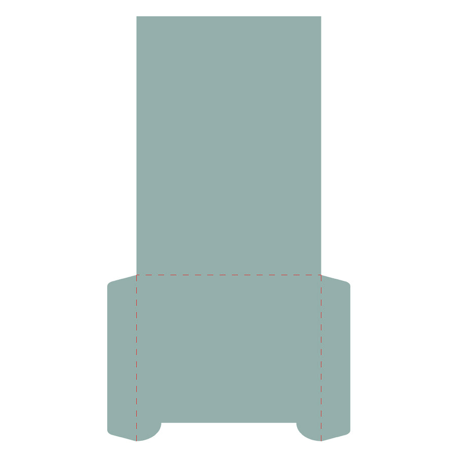 Invitation Sleeve Template for 5x7" Invitation Suite - Cricut Cardstock Invitation Sleeve SVG