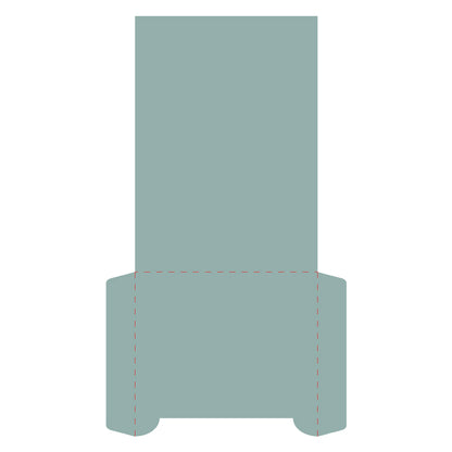 Invitation Sleeve Template for 5x7" Invitation Suite - Cricut Cardstock Invitation Sleeve SVG