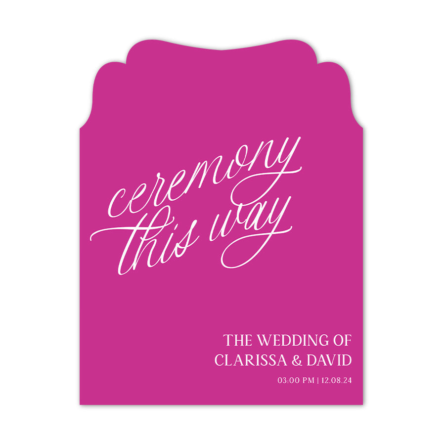 Extra Large Freestanding Contour Cut Signs  - Princess