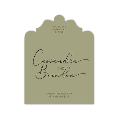 Extra Large Freestanding Contour Cut Signs  - Opulent