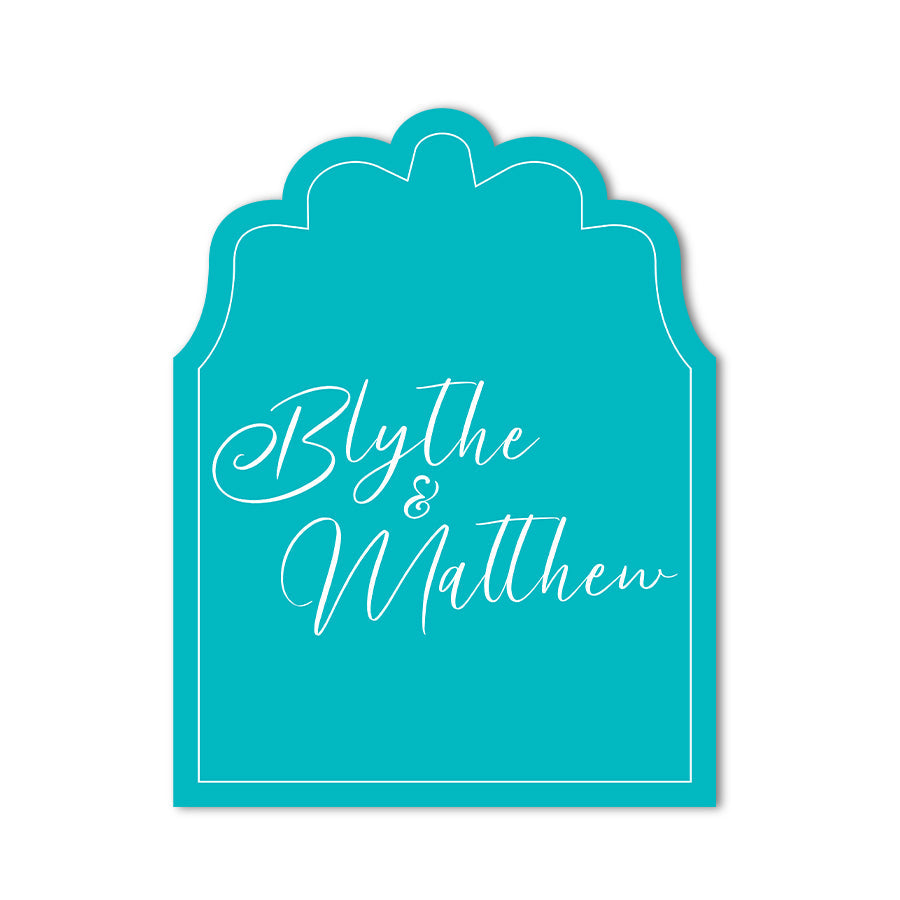 Large Freestanding Contour Cut Signs  - Enchanted
