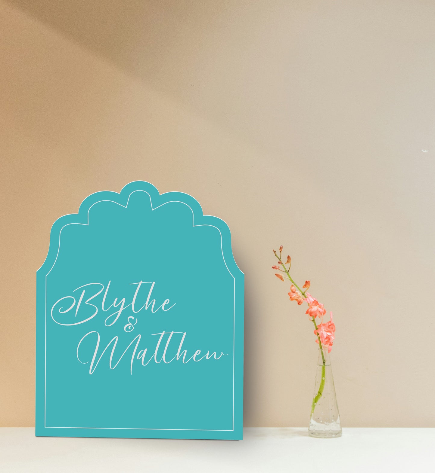 Large Freestanding Contour Cut Signs  - Enchanted