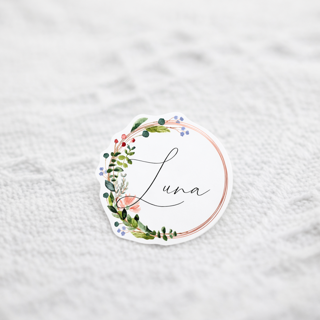 Personalized Wedding Place Cards | Semi-Custom Print | Signature Design 23