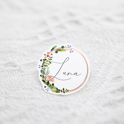Personalized Wedding Place Cards | Semi-Custom Print | Signature Design 23
