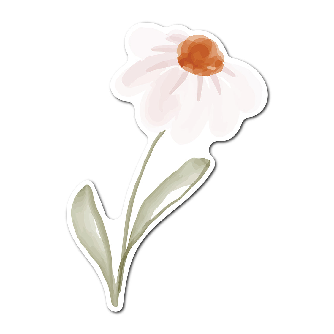Free Watercolor Floral Place Card Accent PNG | Print-and-Cut Wedding Template - Design 26