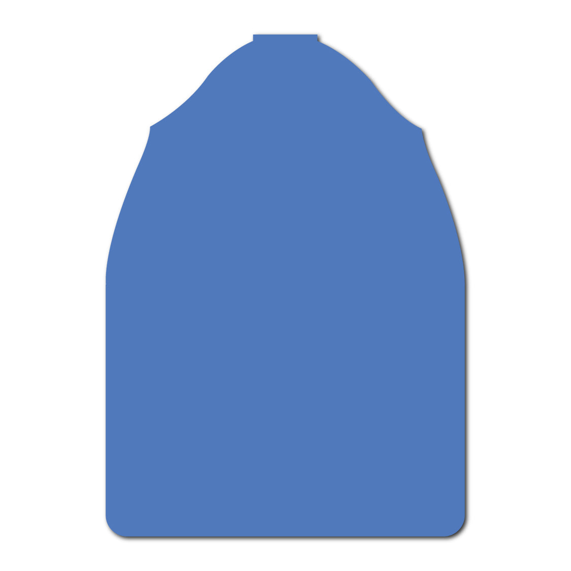 Shaped Folded Wedding Place Card SVG | Tent Place Card Template - Shape 2
