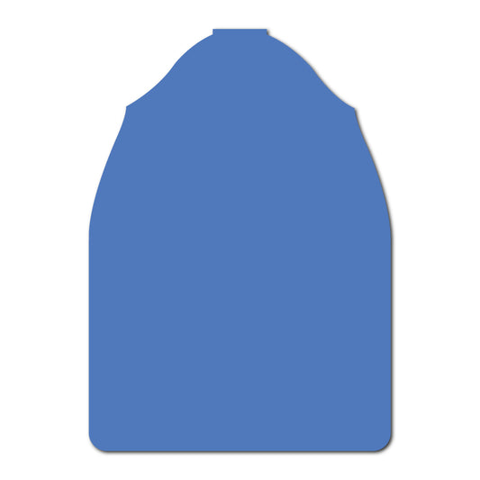 Shaped Folded Wedding Place Card SVG | Tent Place Card Template - Shape 2