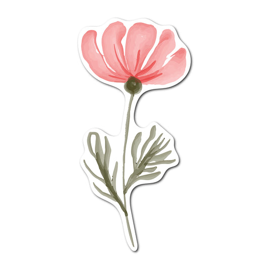 Free Watercolor Floral Place Card Accent PNG | Print-and-Cut Wedding Template - Design 30