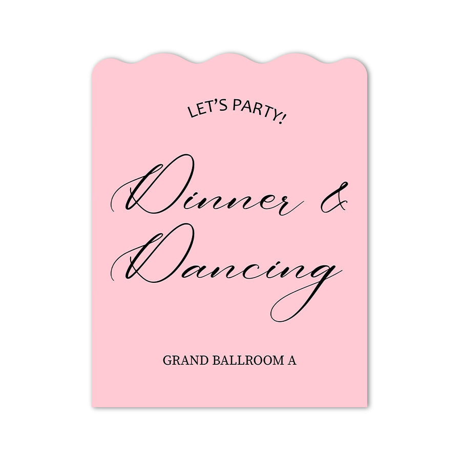 Extra Large Freestanding Contour Cut Signs  - Contemporary