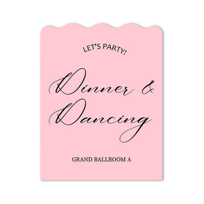 Extra Large Freestanding Contour Cut Signs  - Contemporary