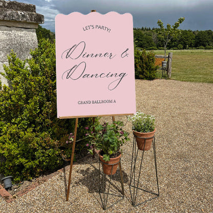 Extra Large Freestanding Contour Cut Signs  - Contemporary