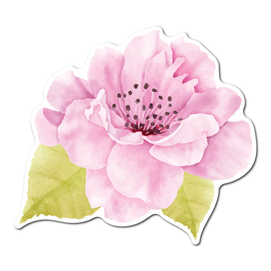 Free Watercolor Floral Place Card Accent PNG | Print-and-Cut Wedding Template - Design 38