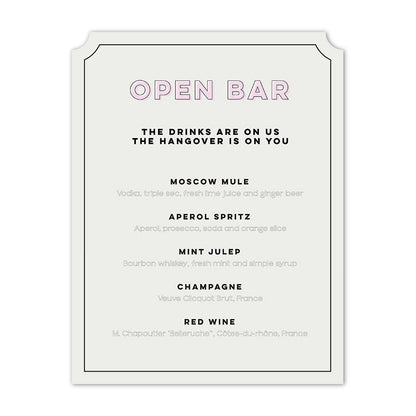 Large Freestanding Contour Cut Signs  - Simple