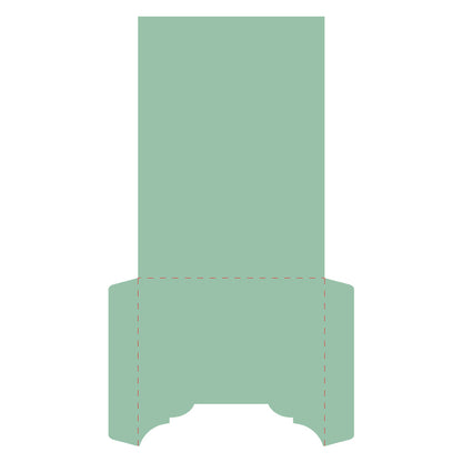 Invitation Sleeve Template for 5x7" Invitation Suite - Cricut Cardstock Invitation Sleeve SVG