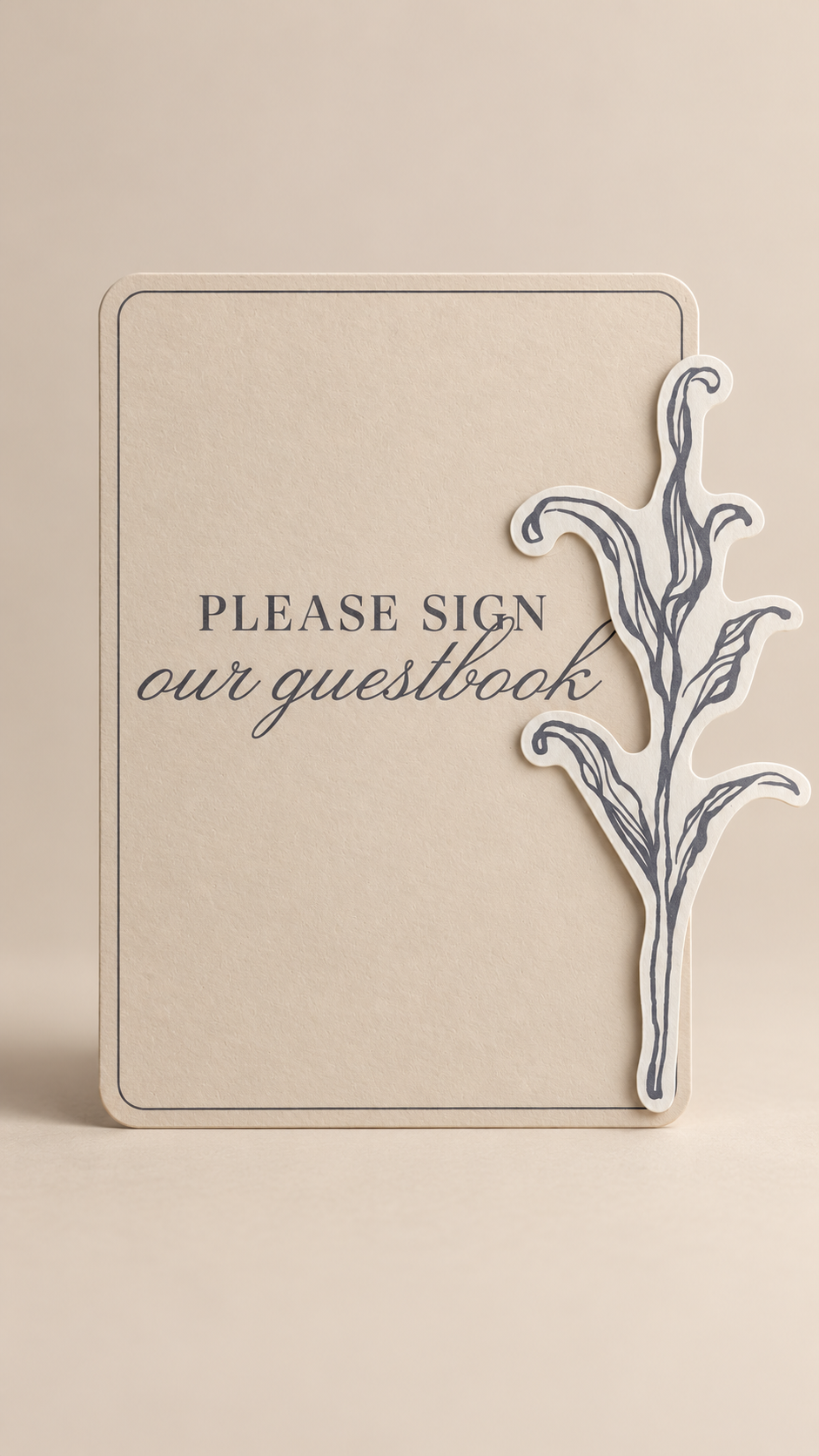 Complete Botanical Wedding Stationery Suite PNG Templates | Invitation, Signage, Menu, Place Cards, Program & More - Isabel Collection