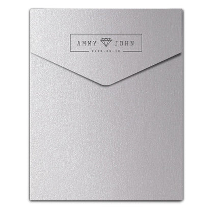 Envelope Printing | Colored Ink Print | Thick Shimmer Cardstock (A1 - 3.625 x 5.125 in)