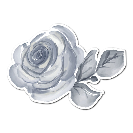 Free Watercolor Floral Place Card Accent PNG | Print-and-Cut Wedding Template - Design 40