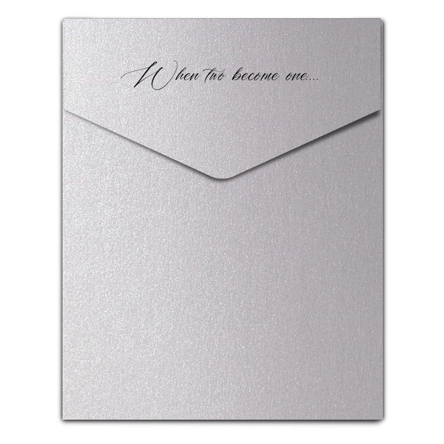 Envelope Printing | Colored Ink Print | Thick Shimmer Cardstock (A6 - 6 x 9 in)