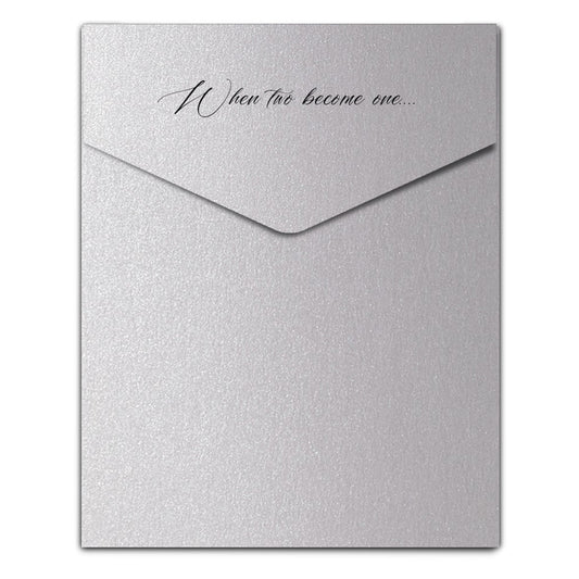 Envelope Printing | Colored Ink Print | Thick Shimmer Cardstock (A6 - 6 x 9 in)