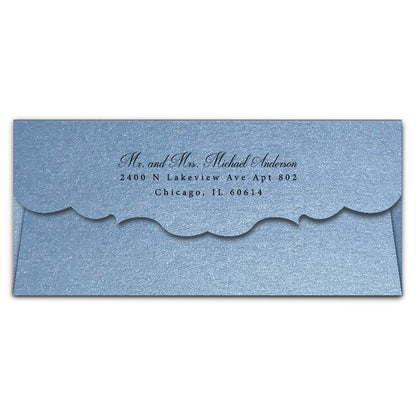 Envelope Printing | Colored Ink Print | Thick Shimmer Cardstock (B5 - 3 x 6.5 in)