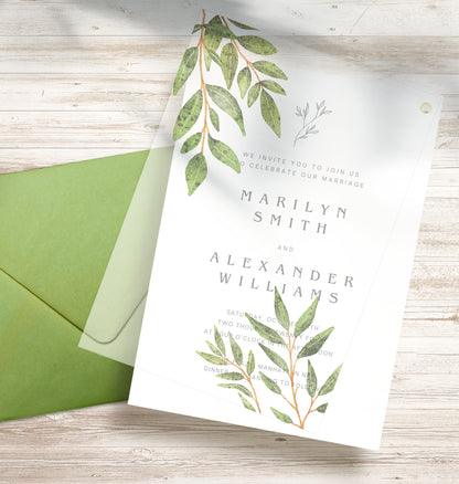 Free Garden-Inspired Vellum Overlay Template | Print-and-Cut PNG & Printable PDF - Design 4