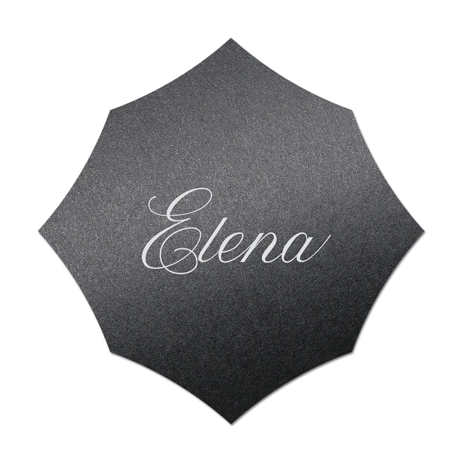 Personalized Wedding Place Cards | Fully Custom White Ink Print | Signature Shape 4