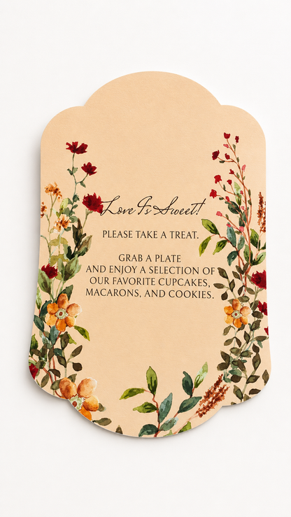Wedding Print-and-Cut PNG Template Bundle | Floral DIY Invitation & Wedding Stationery Suite - Blythe Collection