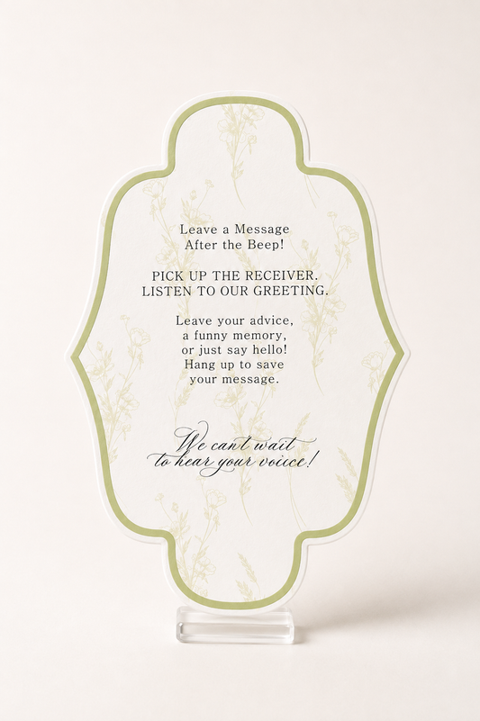 Garden Floral Wedding Signage Template Set | 2 Wedding Signs + Layered Borders | Print-and-Cut PNG - Catherine Collection