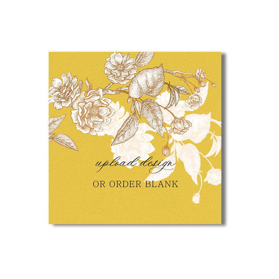 Custom Wedding Prints on Square Cardstock