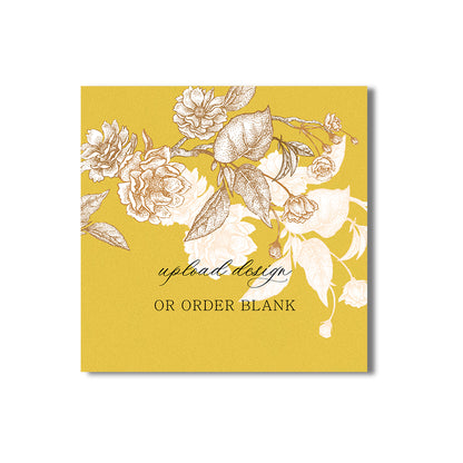 Custom Wedding Prints on Square Cardstock