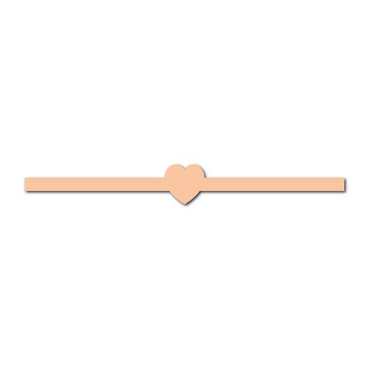 Portrait Wedding Invitation Belly Band SVG Template | Skinny - Shape 5