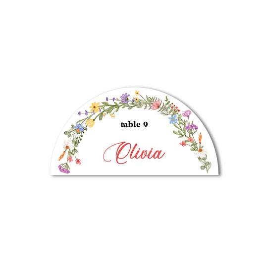 Personalized Wedding Place Cards | Semi-Custom Print | Signature Design 55