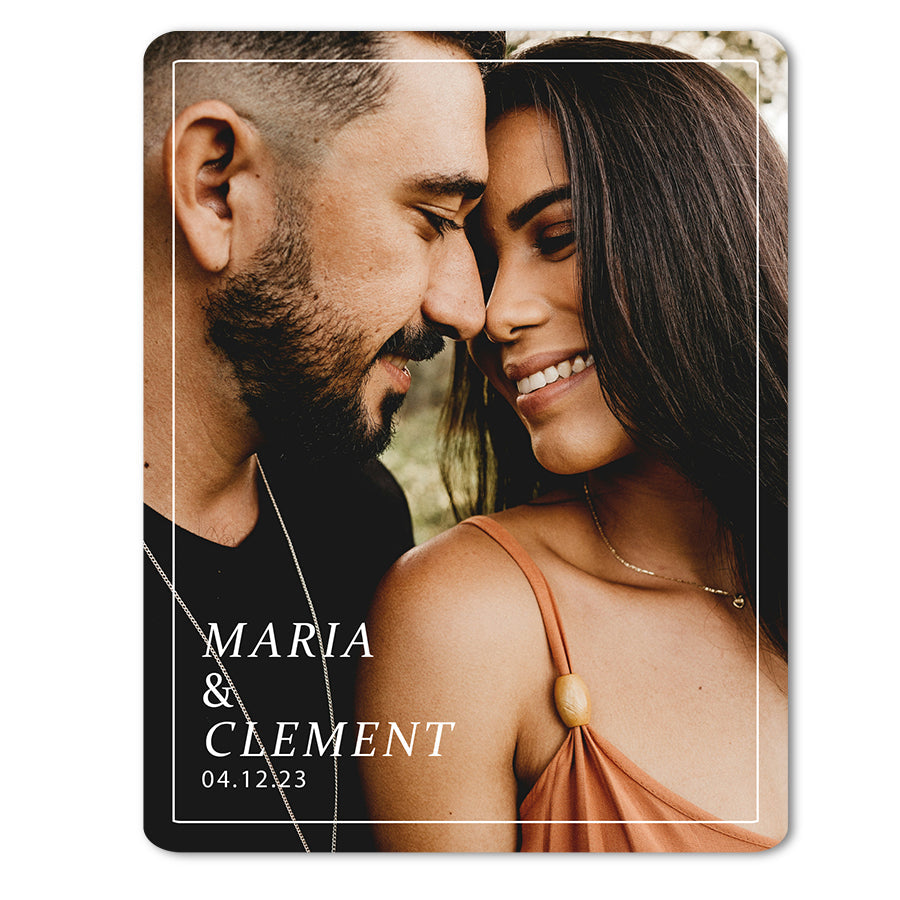 Large Freestanding Photo Board - Rounded Corner