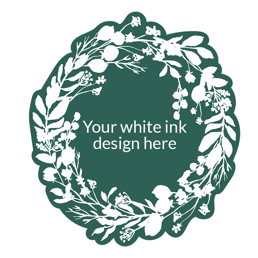 Personalized Wedding Table Numbers | Semi-Custom White Ink Print | Signature Design 6